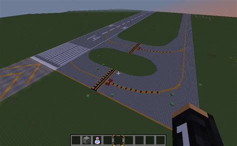 Minecraft Airport Runway Map