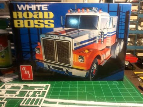 White Road Boss Wip Wip Model Trucks Big Rigs And Heavy Equipment