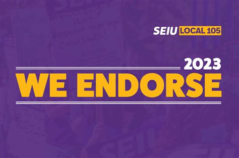 Fall Endorsements Seiu Local