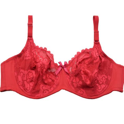 Plus Size Women Bras Wired Lift Up Lace Unpadded Sexy Lingerie Plunge Bralette EBay