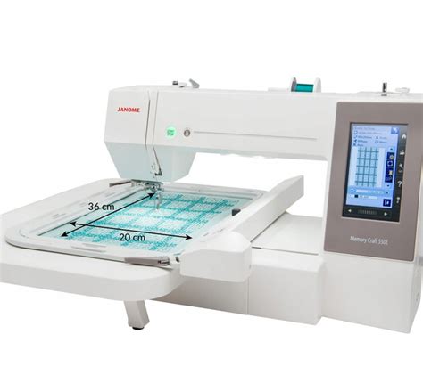 Вышивальная машина Janome Memory Craft 550E / вышивальные машины Janome ...
