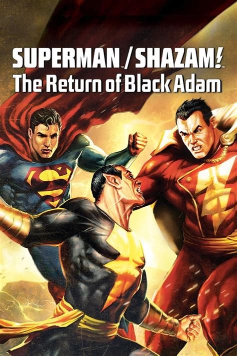 Superman/Shazam!: The Return of Black Adam (2010) — The Movie Database ...