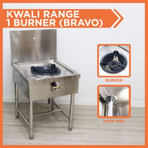 Dapur Gas Masak Stainless Steel Kwali Range Burner High Pressure