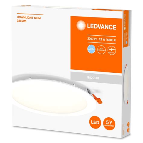 Panel Led Podtynkowy Oprawa Sufitowa Downlight Slim W Lm K