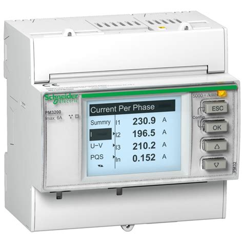 Schneider Electric Powerlogic Centrale De Mesure Modulaire Pm