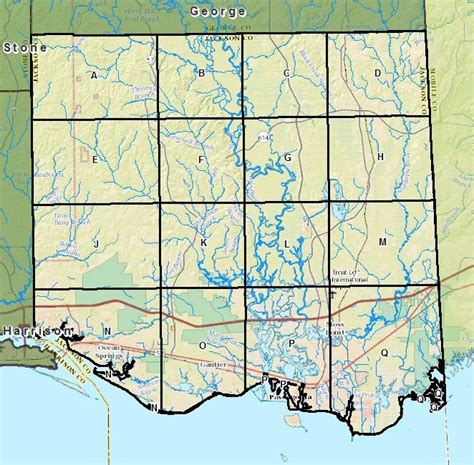 Jackson County - Borehole Collection - MS-DEQ Geology