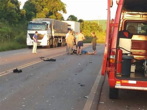 Tapera Net Acidente Envolvendo Duas Motos Deixa V Timas Fatais Em