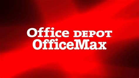 New Office Depot Officemax Logo