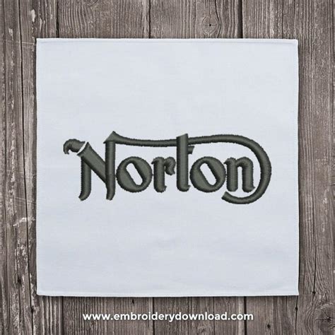 Norton logo Embroidery Design Download - EmbroideryDownload