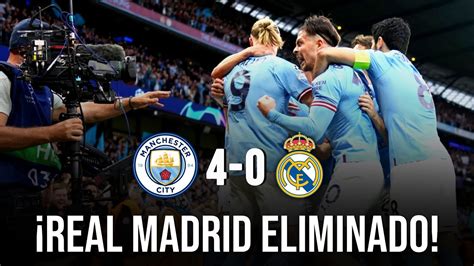 Notas X Manchester City Real Madrid El Real Madrid Eliminado Y