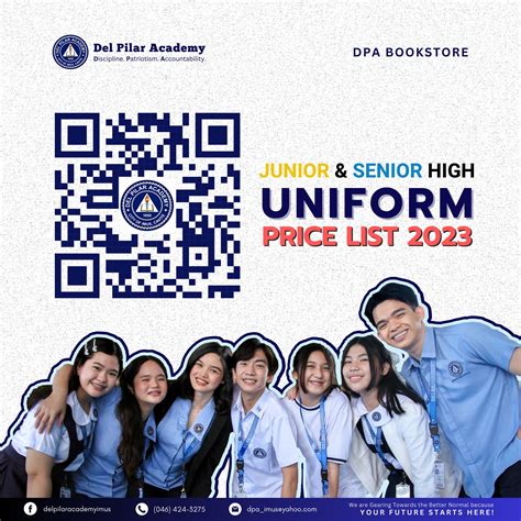Uniform accessories are NOW AVAILABLE... - Del Pilar Academy
