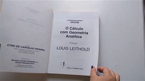 Calculo Com Geometria Analitica Louis Leithold Vol 1 Pdf