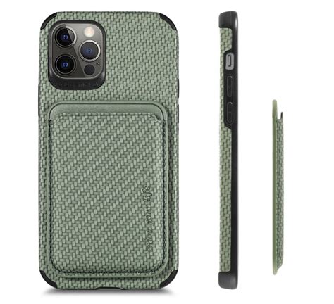 Iphone 12 Woven Textured Leather Case With Magsafe And Rfid Blocking