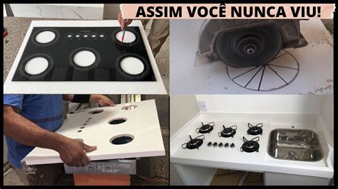 Como Embutir Cooktop Na Bancada Passo A Passo Youtube