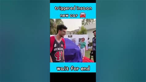 Triggered Insaan New Car🚘 Triggeredinsaan Dimplemalhanvlogs Fukrainsaan Liveinsaan Shorts