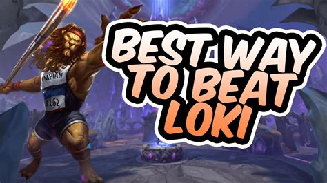 The Best Way To Beat Loki In Smite Ranked Smite Conquest Youtube