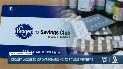 Customer Sues Kroger Claims Rx Savings Club Charged Members More Than