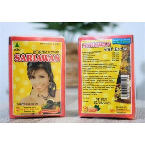 Jual Aneka Jamu Jamu Super Serbuk Sariawan Sabdo Palon Isi 10 Sachet