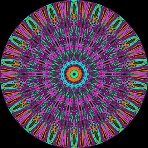 An Image Of A Colorful Circular Design