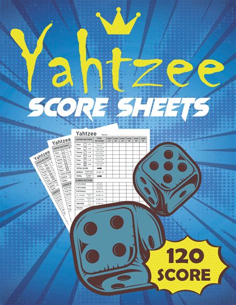 Buy Yahtzee Score Sheets 120 Score Keeping Sheets Yahtzee Score Pads