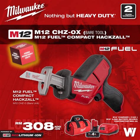 M12 CHZ M12 FUEL Compact HACKZALL CORDLESS SAW Shopee Malaysia