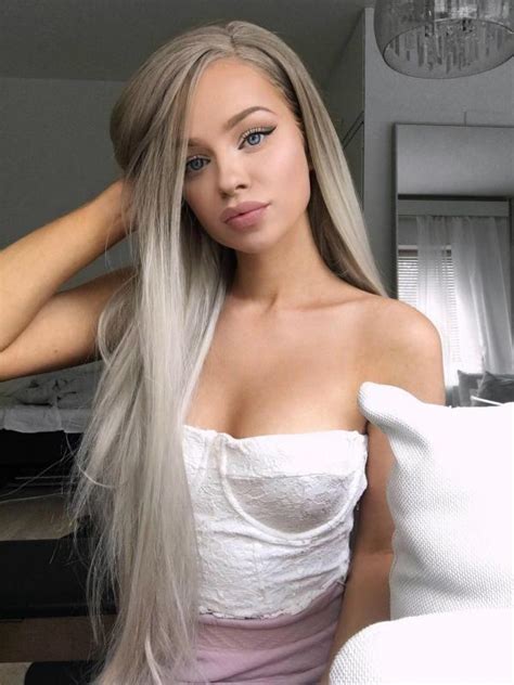 Long Natural Blonde Synthetic Lace Front Wig All Synthetic Wigs EvaHair