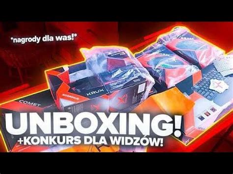 Unboxing Paczki Od Nowej Firmy Gamingowej Konkurs Ma Myszke Youtube