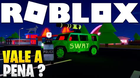 COMPREI A GAMEPASS Da SWAT No JAILBREAK E VALEU A PENA ROBLOX