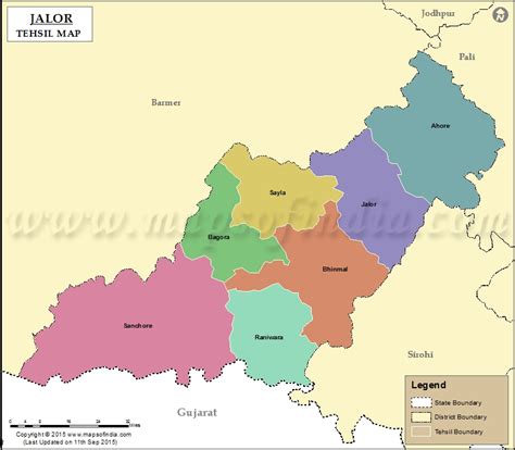 Jalore In Rajasthan Map - Carlye Albertina