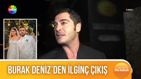 Burak Deniz 1 5 yıllık flört süresine tepki gösterdi YouTube