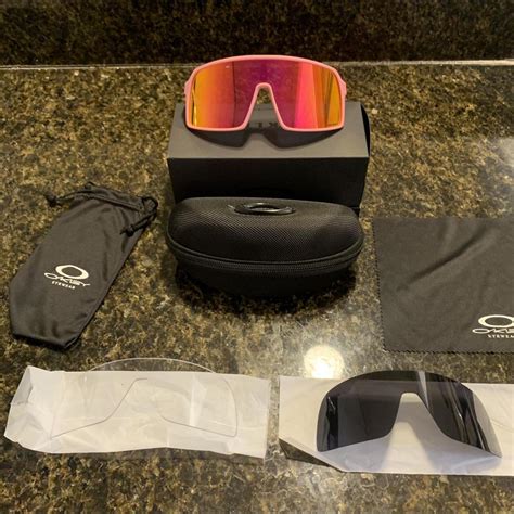 Oakley Sutro Pink Brand New Comes With Case And Depop