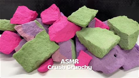 Asmr Baking Soda Crunchy Chunks Crush Asmrcrushcrunchy Youtube