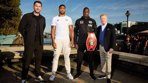 Anthony Joshua Vs Daniel Dubois Wallin Mit Großer Kampfprognose