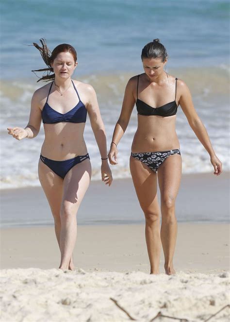 Bonnie Wright In Blue Bikini Gotceleb 0 Hot Sex Picture