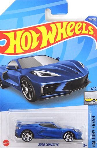 駿河屋 CORVETTE ブルー Hot Wheels FACTORY FRESH HCW M C ホットウィールhotwheels