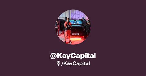 KayCapital Instagram TikTok Linktree