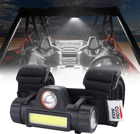 Kemimoto Utv Dome Light Universal Roll Bar Cage Mount Interior Lights