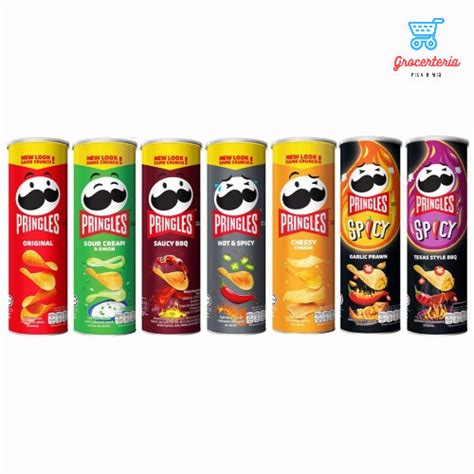 Pringles Potato Chips Original BBQ Hot Spicy Sour Cream Cheese G G Shopee