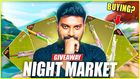 Nightmarket Giveaway Open Together Valorant Giveaway Live