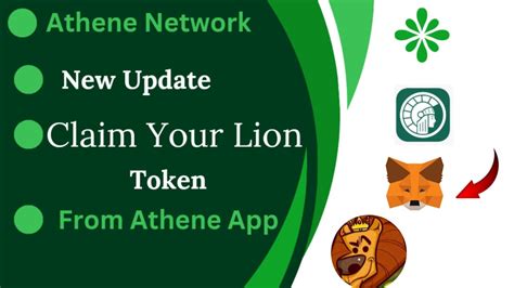 Withdrawal Of Lion Token Claim Your Lion Token From Athene App Lion