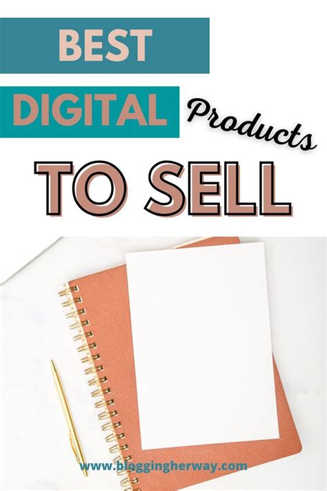 Best Digital Products To Sell In Blogging Her Way Things To