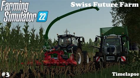 Mais Hakselen Hooi Persen En Balen Laden Swiss Future Farm