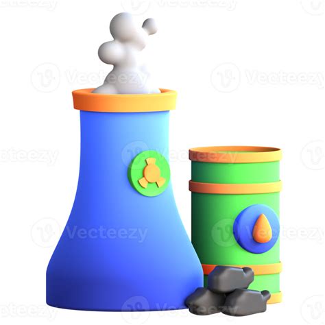 3d ilustración no renovable energía 47235476 PNG