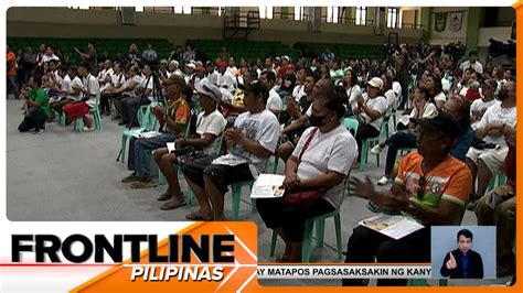 Ilang Mangingisda Sa West Philippine Sea Binigyan Ng Livelihood