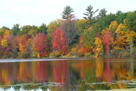 Autumn Beauty Six Lakes Michigan 08 Scenery Lake Michigan Natural Landmarks