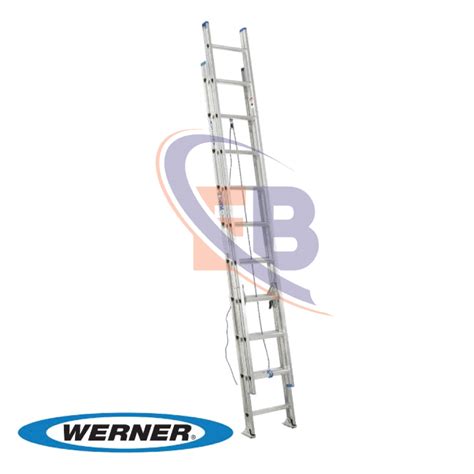 Ft Type I Aluminum D Rung Extension Ladder Eastbank Electrical