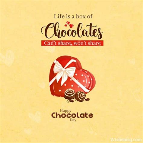 200+ Happy Chocolate Day Wishes Quotes Images - Wishemsg.Com