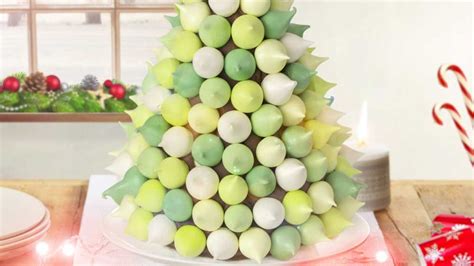 Christmas Meringue Tree Recipe By Kirsten Tibballs Savour School