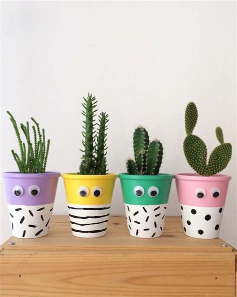 DIY pots en terre cuite 12 idées géniales pour les customiser et