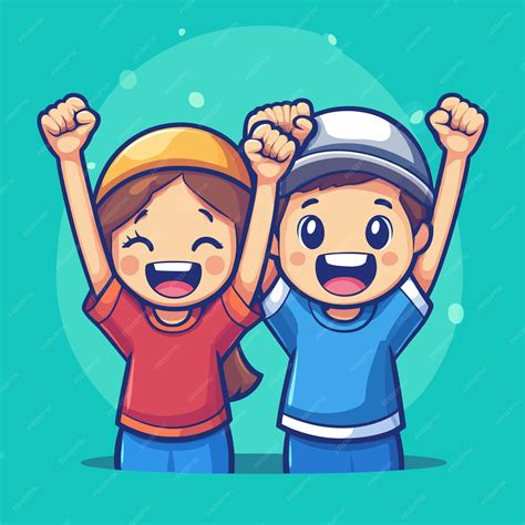 Parents Cheering at Sports Games Cartoon Vector | Premium AI-generated